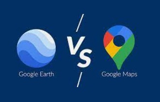 تفاوت  گوگل ارث و گوگل مپ
